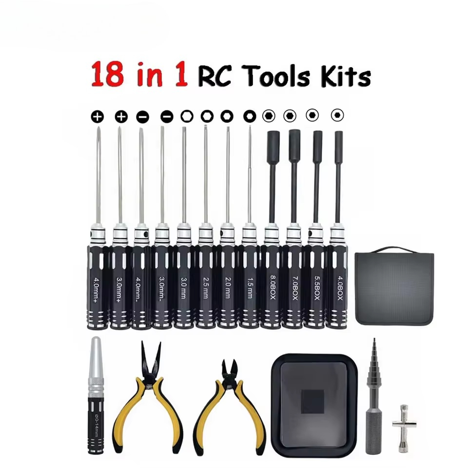 Screwdriver Set - Kit de Ferramentas RC 18 em