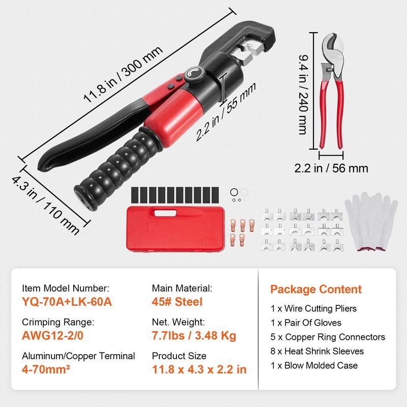 Ferramenta Hidráulica de Crimp - Pliers avaliação e preço