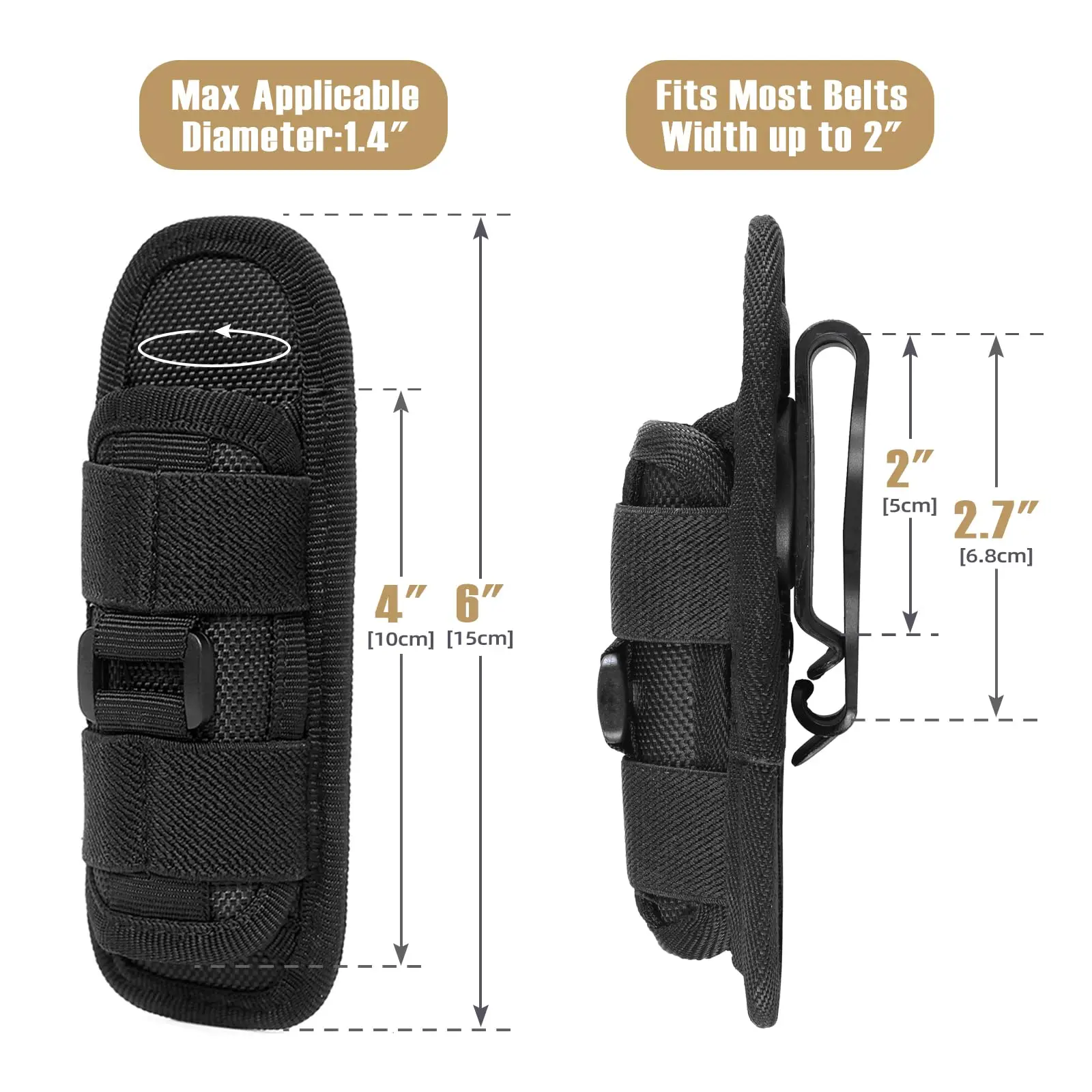 Capa tática para lanterna, cap - Tool Bag avaliação e preço