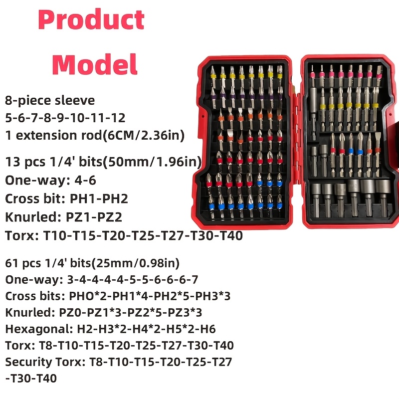Conjunto de 83 Peças de Pontas - Screwdriver Set avaliação e preço