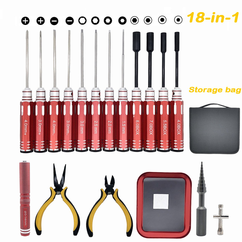 Kit de Ferramentas RC 18 em 1, - Screwdriver Set avaliação e preço